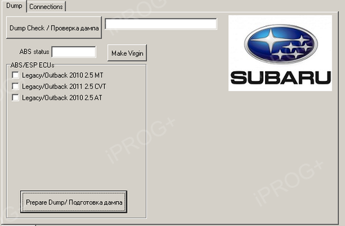 More information about "SUBARU ABS swap- замена блока на другой б/у или сделать новым для программирования"