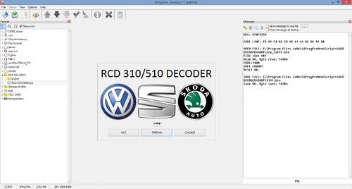 Подробнее о "RCD 310/510 DECODER"