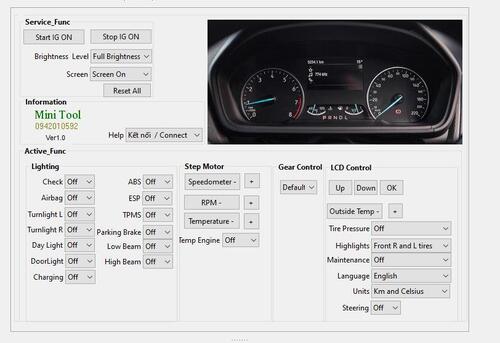 Подробнее о "Ford Emulator Test On Bench by CAN BUS"